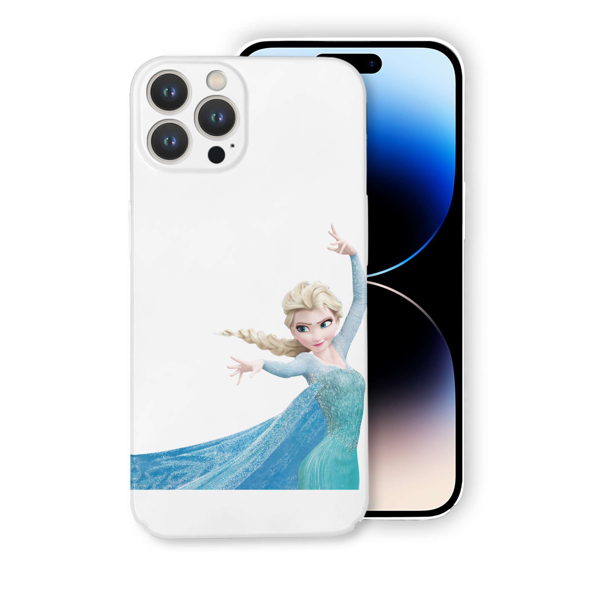 （画像用） アナと雪の女王 アンナ エルサ Frozen Anna Elsa 【iPhone 14シリーズ対応】ハードケース